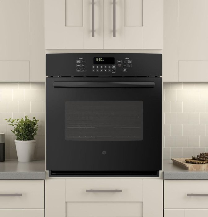 GE JK5000DFBB 27" Black Electric Single Wall Oven - Convection N3