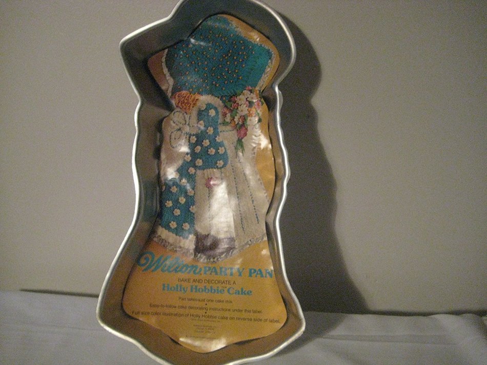 Vintage Wilton Holly Hobbie Collectible Cake Pan 1975 N2