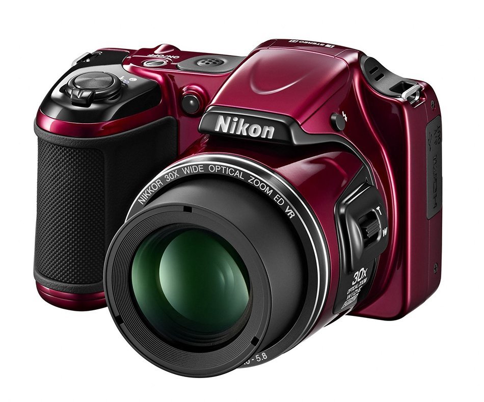 Nikon COOLPIX L820 16 MP CMOS Digital Camera with 30x Zoom Lens and Full HD 1080p Video (Black) (OLD MODEL) N5