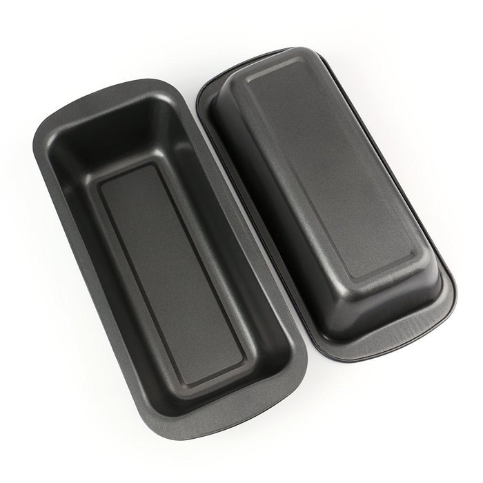 Tosnail Long Non-stick Loaf Pan Set, 9" x 3" - Pack of 2