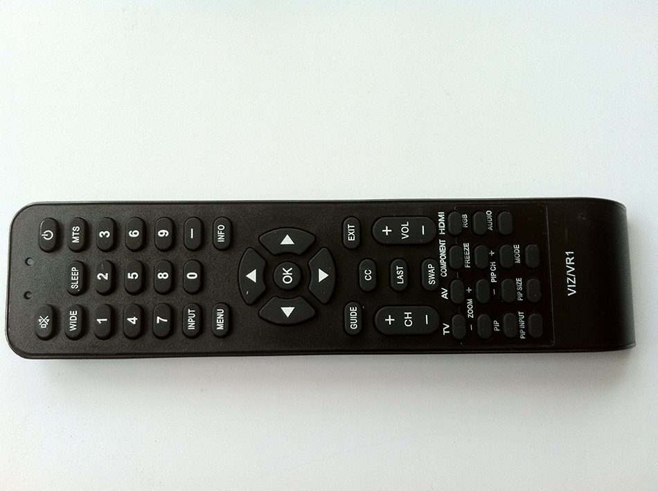 New Replaced Vr1 Lost Remote Control for Vizio V50p Vx52l Vx42l Vx37l vw42l Vw37l Vw26l Vw22l Vu42l Vs42l Va26l...