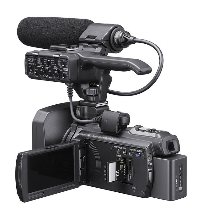 Sony HXR-NX30U Palm Size NXCAM HD Camcorder with Projector & 96GB HDD (Discontinued by Manufacturer) N3