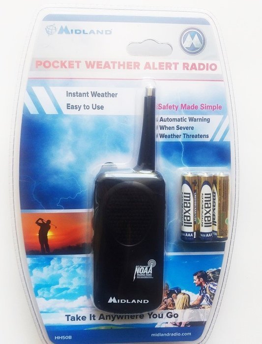 NOAA Weather Alert Mini Radio