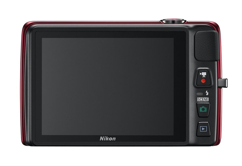 Nikon COOLPIX S4300 16 MP Digital Camera with 6x Zoom NIKKOR Glass Lens and 3-inch Touchscreen LCD (Red) N12