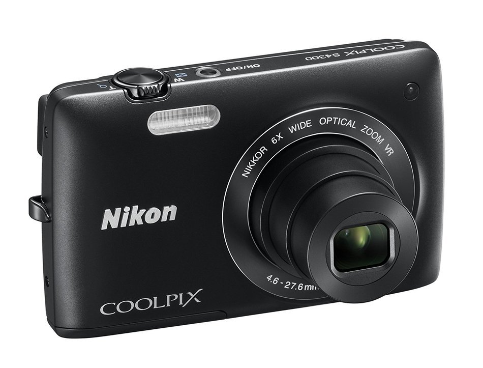 Nikon COOLPIX S4300 16 MP Digital Camera with 6x Zoom NIKKOR Glass Lens and 3-inch Touchscreen LCD (Red) N13