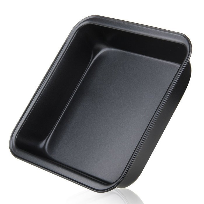 Deep Thicken Oven NonStick Square Cake Pan (Deep Gray) N2