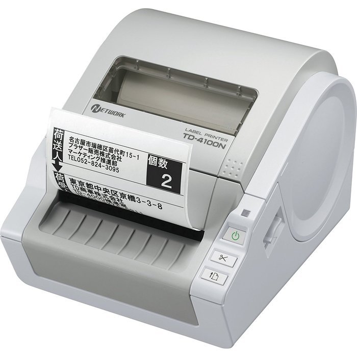 Brother Mobile Solutions TD4100N Desktop Barcode Printer