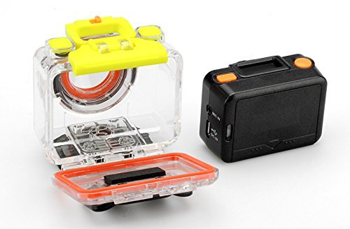 Full HD Sports Camera 'Scope' - 30FPS, 1080p, Wi-Fi, Wrist Strap Remote, Mobile App, 170 Degree Lens, IP68 N6