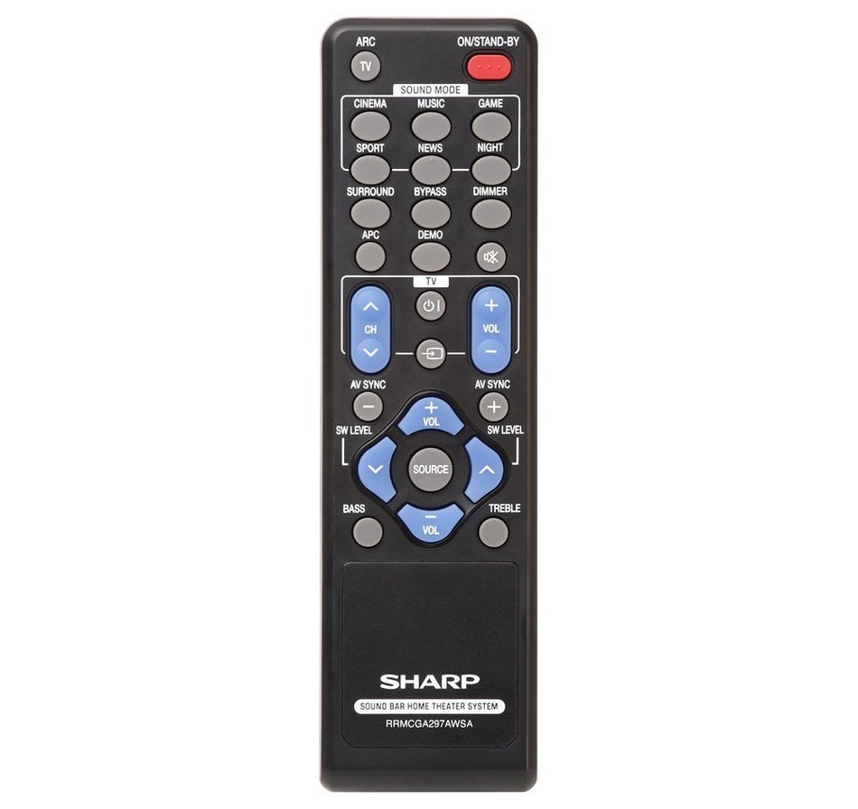 Sharp HT-SB60 High-Powered Soundbar System for 60-Inch & Larger TVs with Wireless Subwoofer