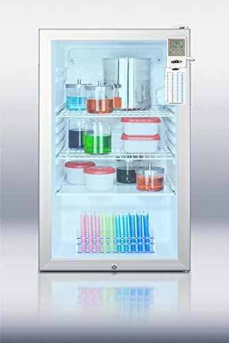 Summit MEDDT Series SCR450LBI7MEDDT 20" 4.1 cu.ft. Capacity Medical Refrigerator Commercially Listed Automatic... N4