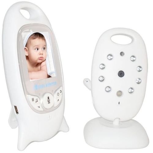 New 2.4GHz LCD Digital Video Baby Monitor Night Vision Music Temperature Display N4