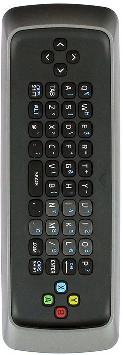 Vizio Xrv1tv 3d Tv Remote Control with Keyboard