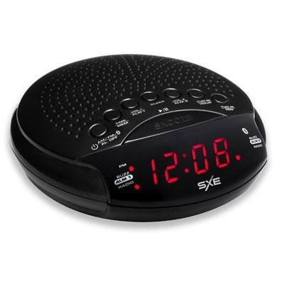 SXE BT Spkr Alarm Clock Radio