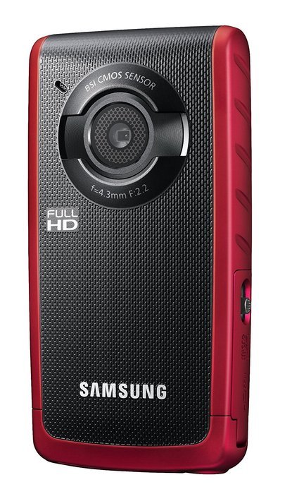 Samsung HMX-W200 Waterproof HD Recording with 2.4-inch LCD Screen (Red) N2