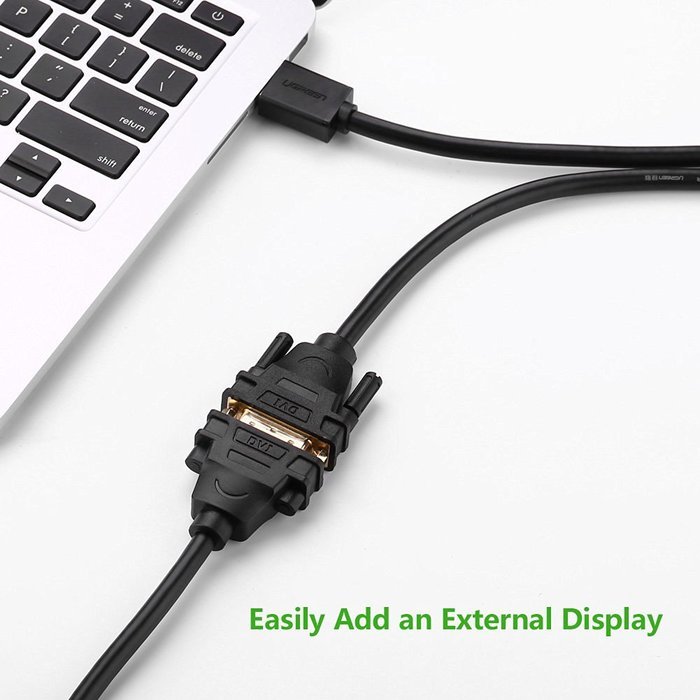 HDMI to DVI Cable, Ugreen HDMI to DVI D Cable Bi-Directional, Male to Male Gold Plated Support 1080P for HDTV,... N14
