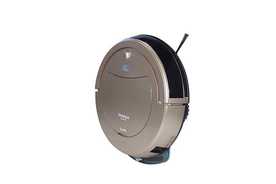 EHMONE Robot Vacuum Cleaner for Pets and Allergies Home with Mop and Camera Gold 520 N6