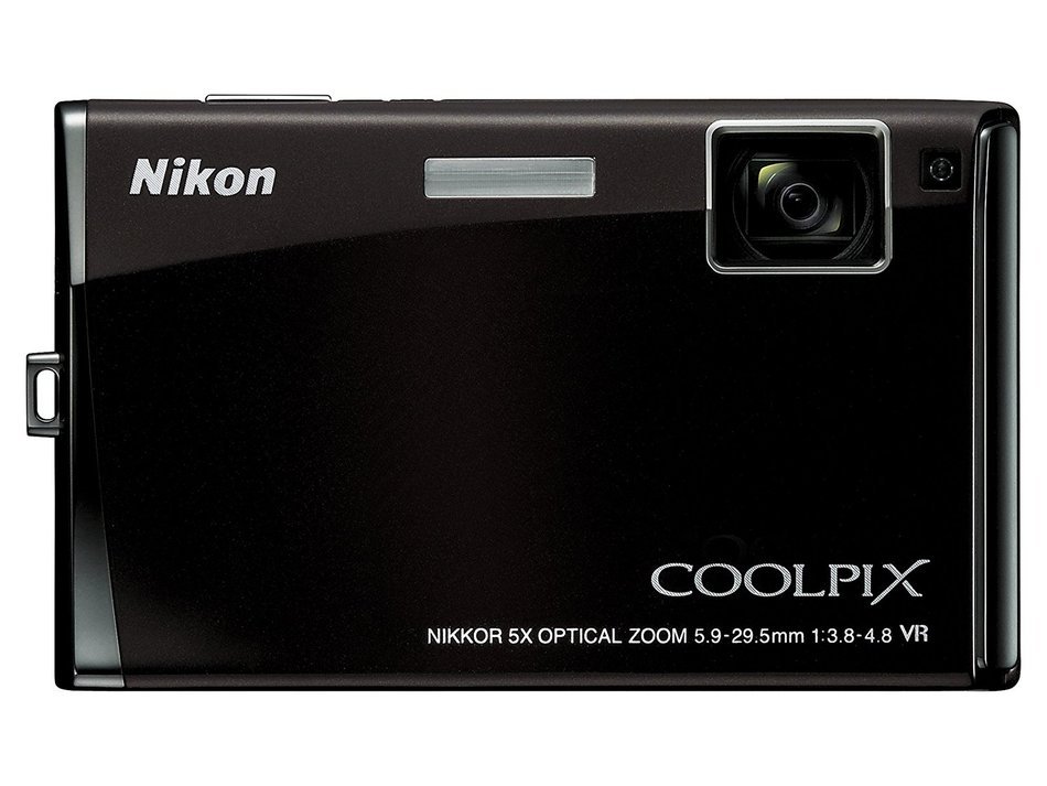 Nikon Coolpix S60 10MP Digital Camera with 5x Optical Vibration Reduction (VR) Zoom (Espresso Black)