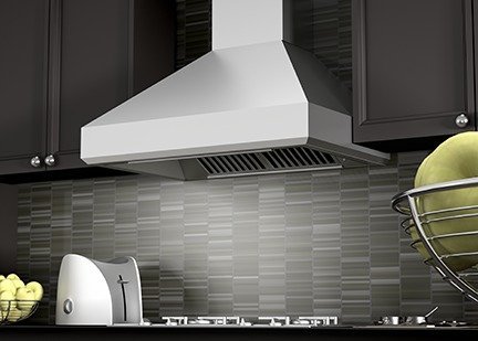 Z Line 477-36 Z Line 1200 CFM Wall Mount Range Hood, 36", Stainless Steel N3