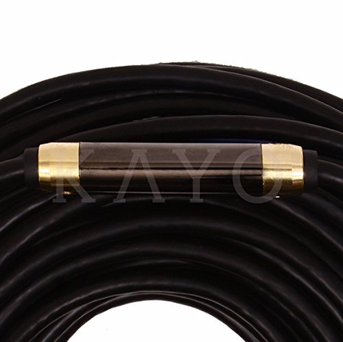 KAYO Hi-Speed HDMI1.4 Cable 75 FT with SIGNAL BOOSTER, Cable Tie & USB Charger, Soft Sleeve/ Supports Ethernet... N3