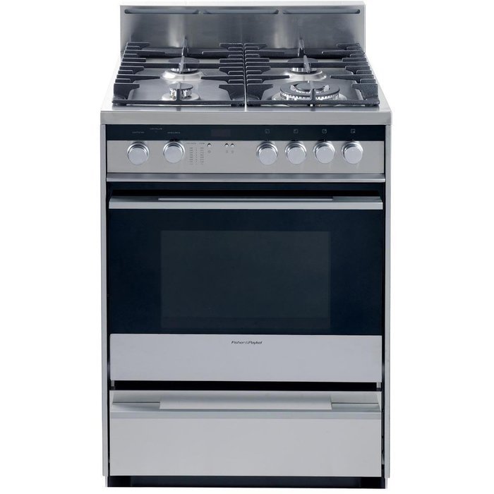 Fisher Paykel OR24SDMBGX2 24" Stainless Steel Gas Sealed Burner Range - Convection