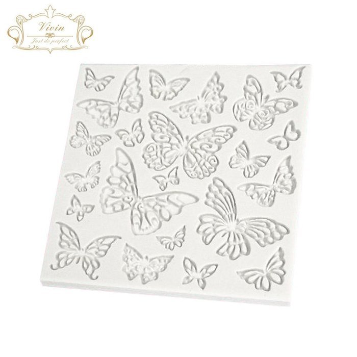 Vivin Patchwork Quilt Cake Mould Silicone Design Mat for Cake Decorating Cupcakes Sugarcraft Candies Pearl Fondant... N16