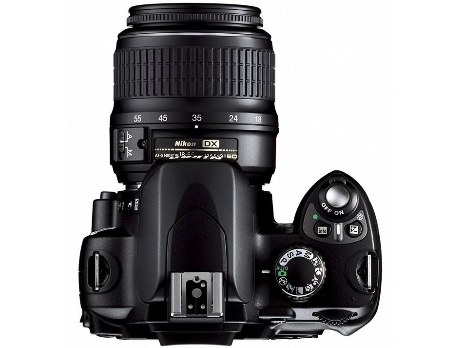 Nikon D40x 10.2MP Digital SLR Camera with 18-55mm f/3.5-5.6G ED II AF-S DX Zoom-Nikkor Lens (OLD MODEL) N5