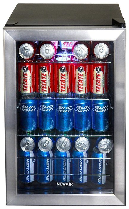 NewAir AB-1200 126-Can Beverage Cooler N4