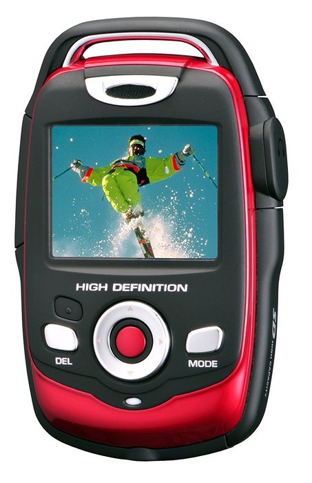 DXG USA DXG-125VR HD 3.0 Megapixel All-Weather 720p HD Camcorder (Red) (Discontinued by Manufacturer) N2