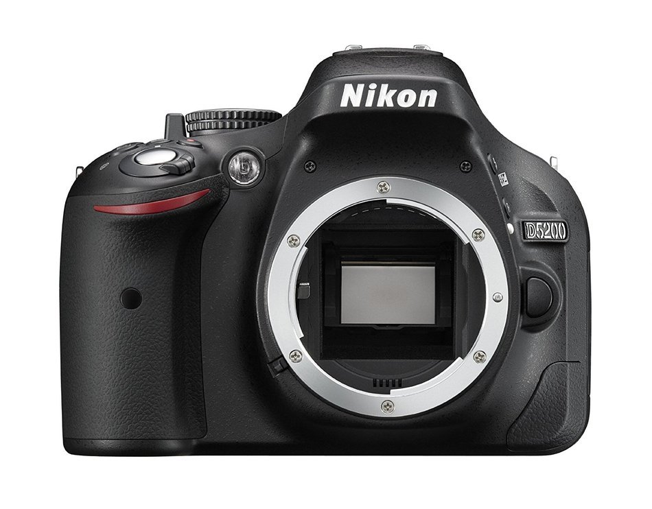 Nikon D5200 Digital SLR Camera Body Only - Black (24.1MP) 3 inch LCD N11