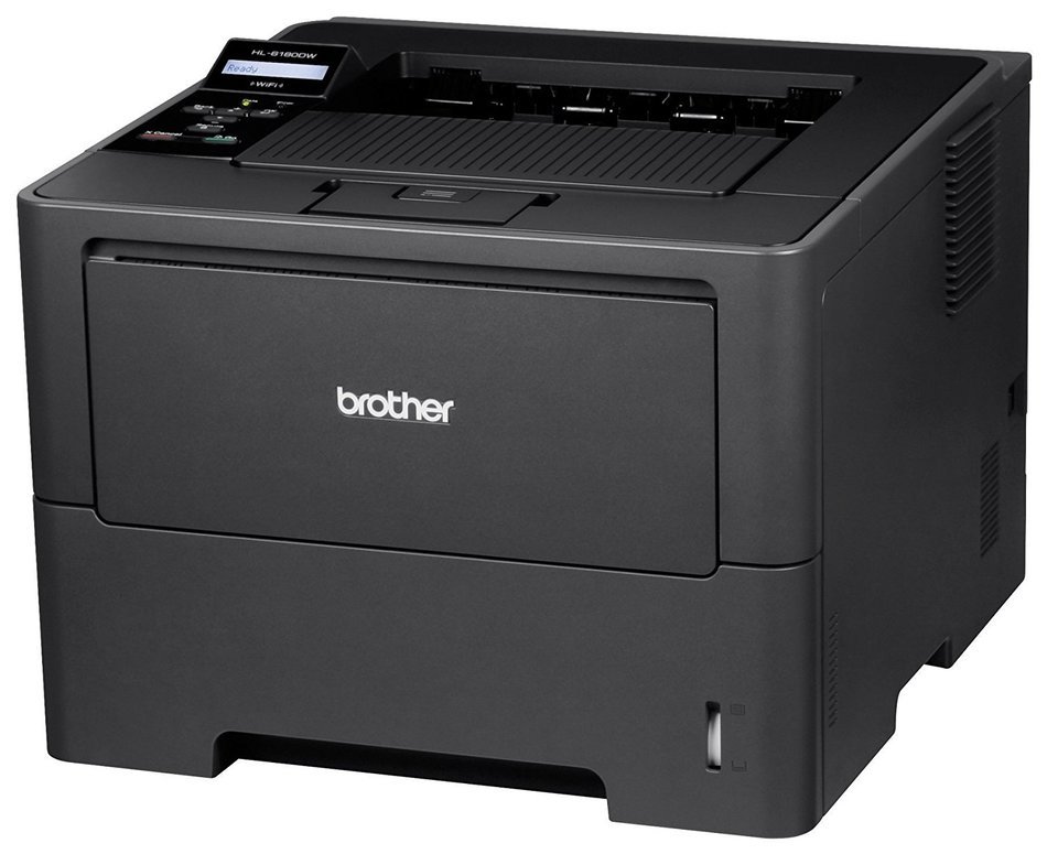 Brother Printer HL6180DW Wireless Monochrome Printer, Amazon Certified for Auto Replenishment with Dash N3