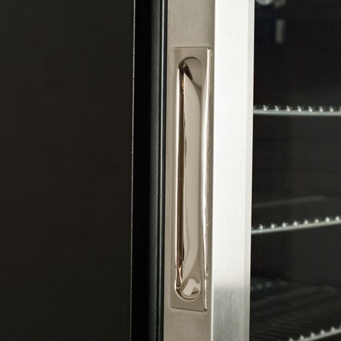 Unique Interior Lighting, Supreme Cold Stainless Steel Beverage Cooler Sold, Blue N2