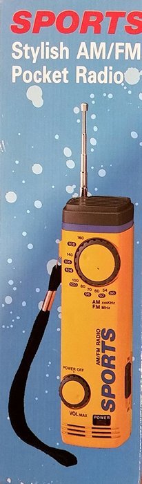 Sports Stylish AM/FM Pocket Radio N2