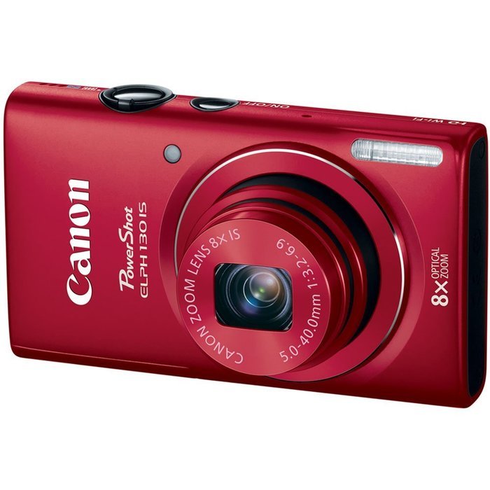 Canon PowerShot ELPH 130 IS 16.0 MP Digital Camera with 8x Optical Zoom 28mm Wide-Angle Lens and 720p HD Video... N7
