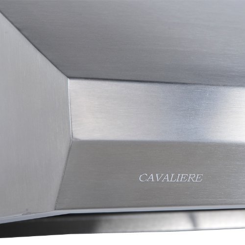 CAVALIERE 30" Under Cabinet / Wall Mounted Stainless Steel Kitchen Range Hood w/Remote Control 900 CFM AP238-PS65-30 N8