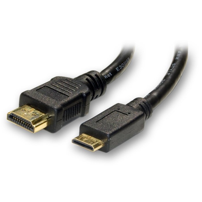 CableWholesale 10-Feet HDMI to Mini HDMI Cable High Speed with Ethernet (10V3-43110)