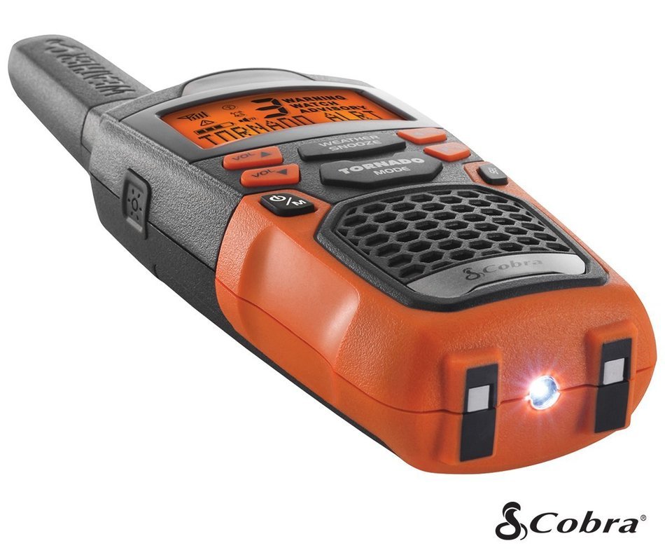 Cobra Electronics CWR 200 Weather and Emergency Alert Radio (Orange)
