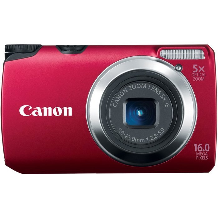 Canon Powershot A3300 16 MP Digital Camera with 5x Optical Zoom (Black) (OLD MODEL) N2