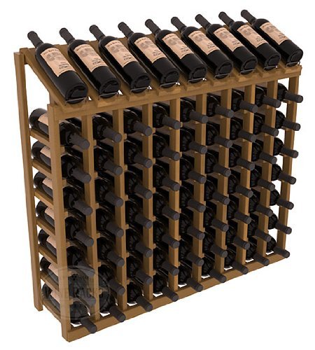 Wine Racks America Redwood 9 Column 8 Row Display Top Kit. 13 Stains to Choose From! N13