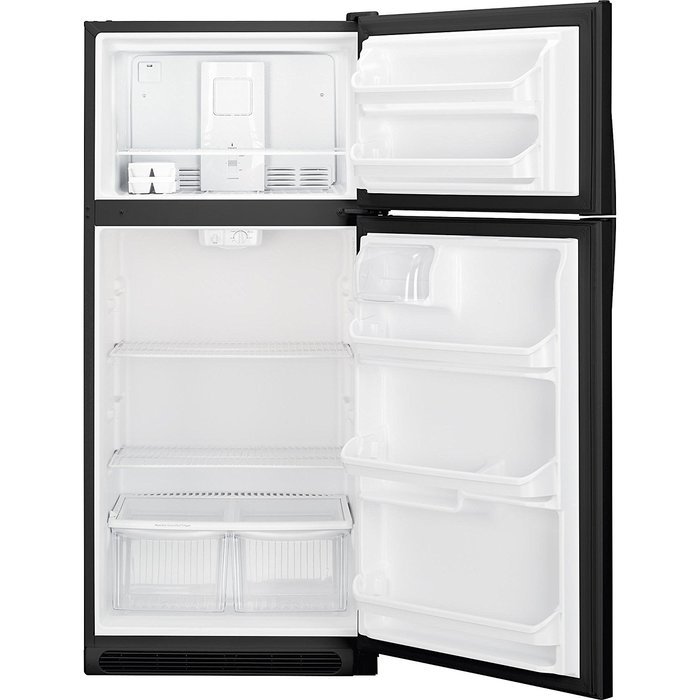 Kenmore 60419 18 cu. ft. Top Freezer Refrigerator w/ Wire Shelves - Black N4