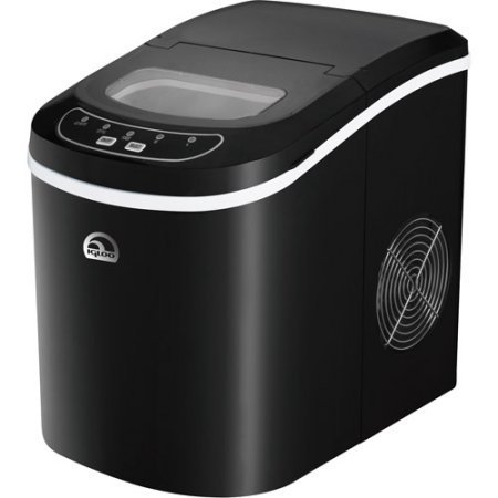 Compact Ice Maker by Igloo, ICE101-BLACK, Black