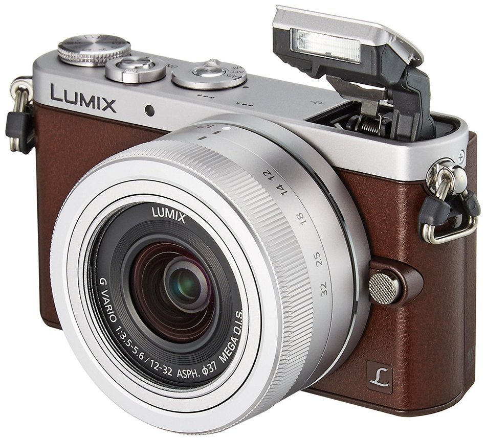 Panasonic Mirrorless interchangeable-lens camera GM1S Lens Kit Brown DMC-GM1SK-T - International Version (No Warranty)