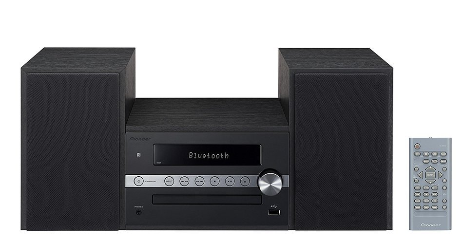 Pioneer X-CM56B Mini Stereo System with Built-in Bluetooth (Black)