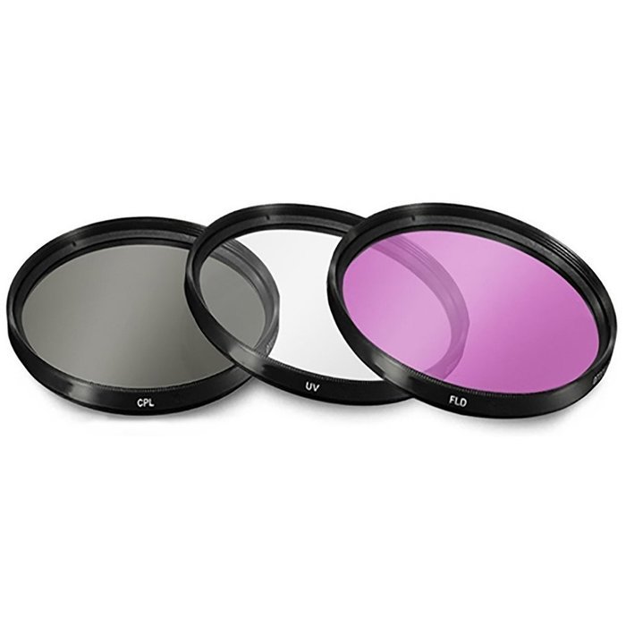 Canon EF 50mm f/ 1.8 STM Lens + UV-CPL-FLD Filters + Cleaning Brush + Air Cleaner + Lens Cap Holder + Neoprene...