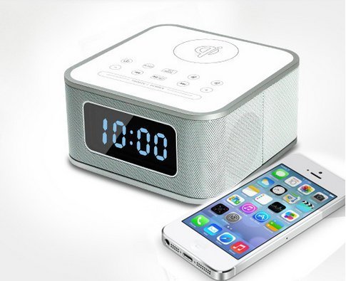 IRISTIME Bluetooth 4.0 Wireless Speaker, Portable Rechargeable Stereo Speaker with Universal QI Wireless Charger... N5