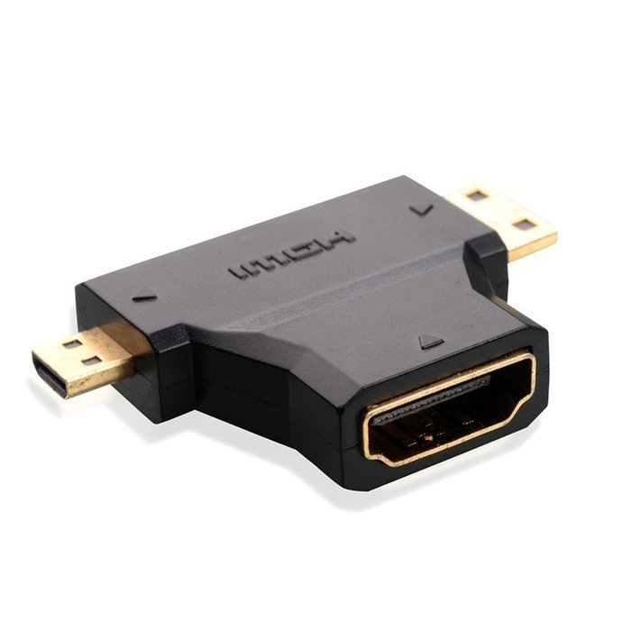 Boytond mini Golden Plated Hdmi Cable Adapters Changer Adapter Converter Mini Hdmi Micor Hdmi or male fmale for... N10