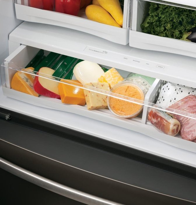 GE Profile PFE28PMKES 36" Energy Star, ADA Compliant French-door Refrigerator with 27.8 Cu. Ft. Capacity, Slate