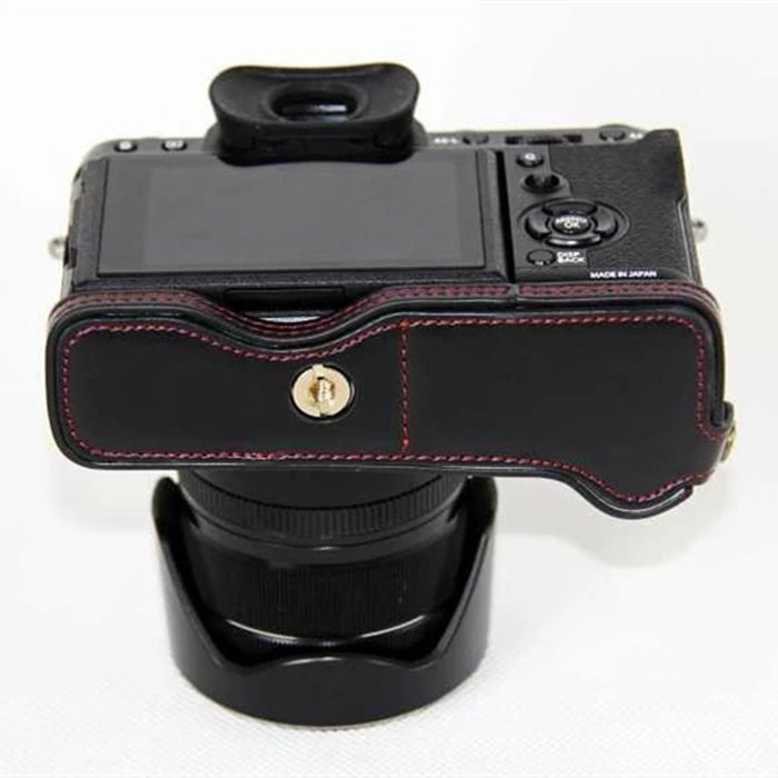xhorizon TM FL1 Full Protection Bottom Opening Version Protective Leather Camera Case Bag with Tripod Design for... N58