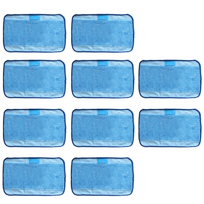 10 PCS Reusable Wet Microfiber Cleaning Mopping Cloths for iRobot Braava 308t 380 321 320 4200 5200C 5200 4205 N4