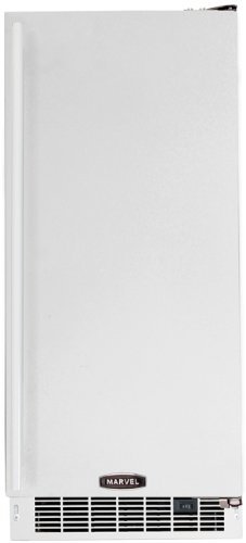 AGA Marvel 30IM5905 Under Counter Ice Machine, Black Cabinet and Left Hinge Stainless Steel Door, 15-Inch N3