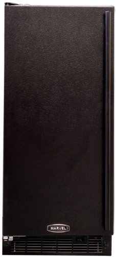 AGA Marvel 30IM5905 Under Counter Ice Machine, Black Cabinet and Left Hinge Stainless Steel Door, 15-Inch N4